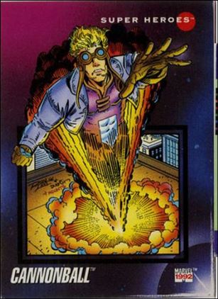Marvel Universe: Series 3 (Base Set) card 5 Cannonball