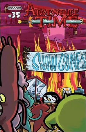 Adventure Time (2012) issue 35-B Mychal Amann Cover
