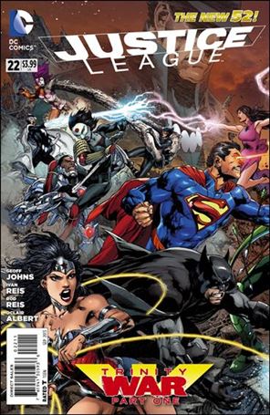 Justice League (2011) issue 22 Ivan Reis Connecting Cover