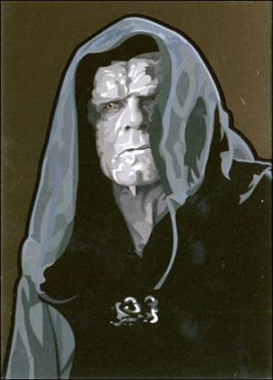 Star Wars Galaxy: Series 5 (Foil Subset) card 11-B Emperor Palpatine Bronze Foil