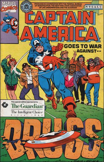 Captain America Goes to War Against Drugs issue 1-D Guardian Cover
