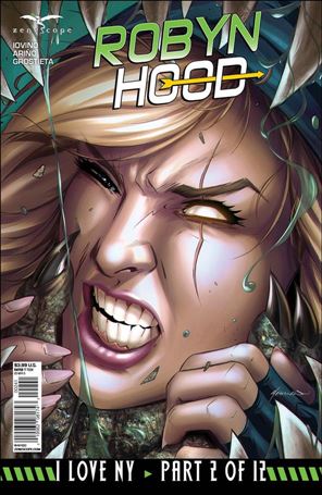 Robyn Hood: I Love NY issue 2-D David Lorenzo Riveiro Cover
