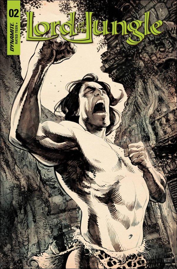 Lord of the Jungle (2022) issue 2-F Dan Panosian 1:10 B&W Cover