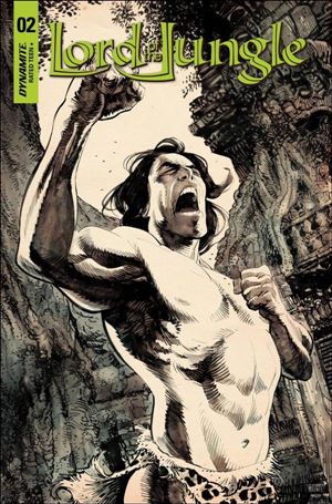 Lord of the Jungle (2022) issue 2-F Dan Panosian 1:10 B&W Cover