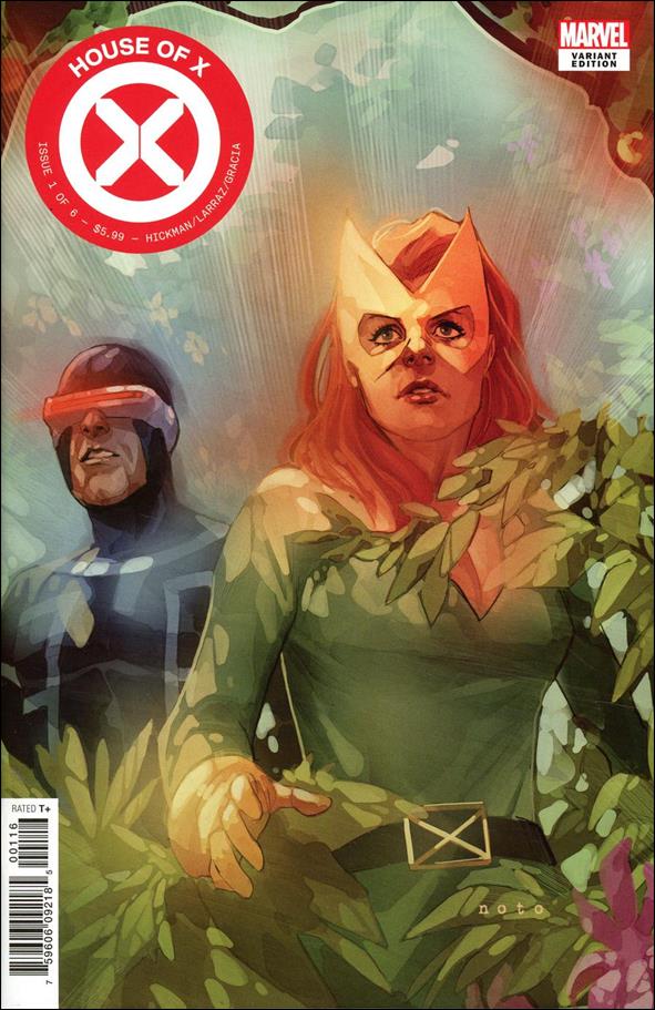 House of X issue 1-J Phil Noto 1:25 Cover