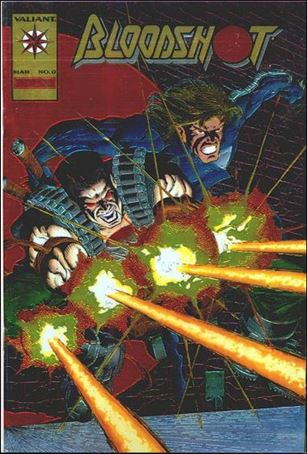Bloodshot (1993) issue 0.00-B Gold Wraparound Chromium Cover 1/5000