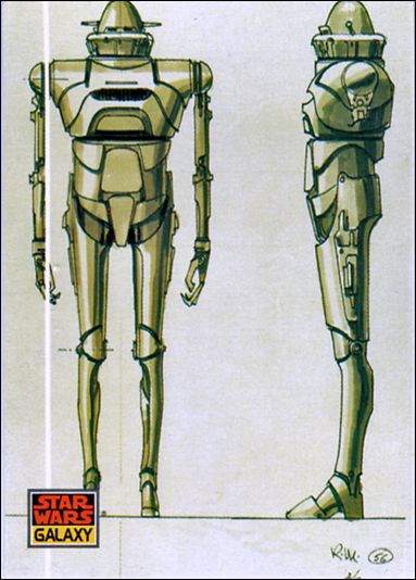 Star Wars Galaxy: Series 1 (Base Set) card 25 IG-88