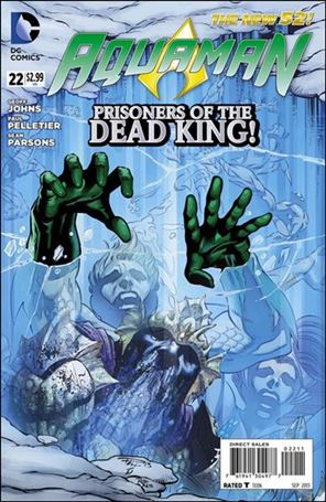 Aquaman (2011) issue 22 Standard Cover