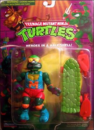 Teenage Mutant Ninja Turtles (1988) figure 50-B Skateboardin' Mike (1994 Re-Issue)
