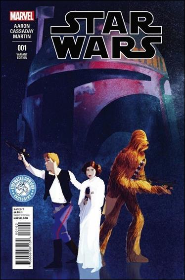 Star Wars (2015) issue 1-YQ Pascal Campion Tidewater Comicon Cover