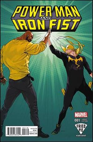 Power Man and Iron Fist (2016)  issue 1-L Unbagged Kalman Andrasofszky Fried Pie Cover