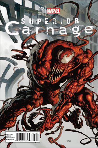 Superior Carnage issue 2-B Rafa Garres 1:25 Cover
