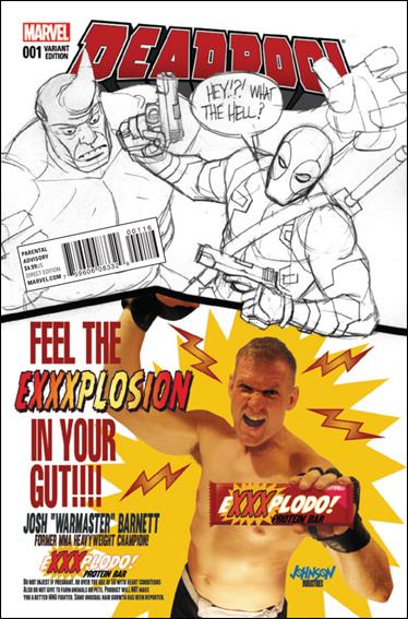 Deadpool (2016) issue 1-I Dave Johnson Candy 1:4999 Sketch Cover