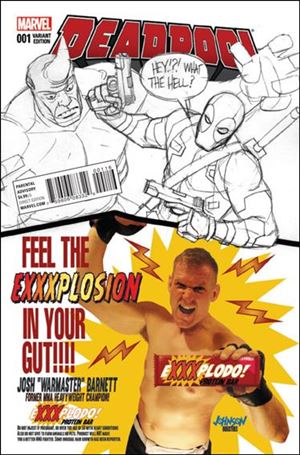 Deadpool (2016) issue 1-I Dave Johnson Candy 1:4999 Sketch Cover