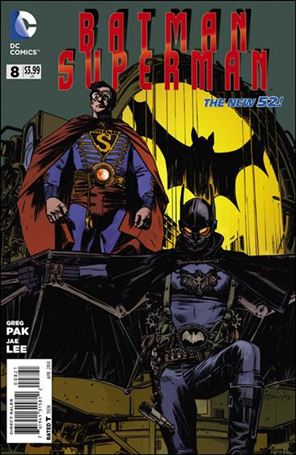 Batman/Superman (2013) issue 8-D Tommy Lee Edwards 1:25 Steampunk Cover
