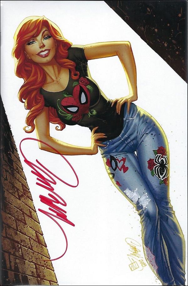 Amazing Spider-Man (1963) issue 800-WX Campbell Mary Jane Signed Virgin Cover COA 1/1200