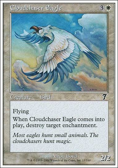 Magic the Gathering: 7th Edition (Base Set) card 11 Cloudchaser Eagle