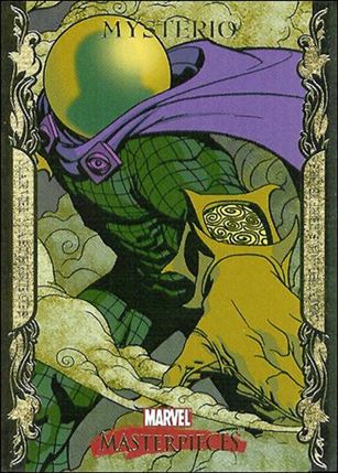 2007 Marvel Masterpieces (Parallel Gold Border Base Set) card 60 Mysterio
