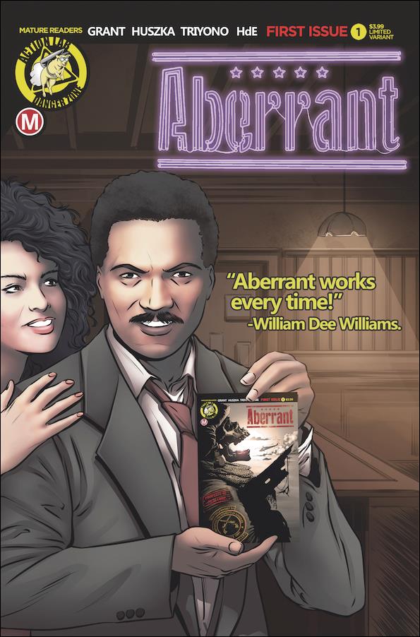 Aberrant issue 1-B Davi Leon Dias Cover