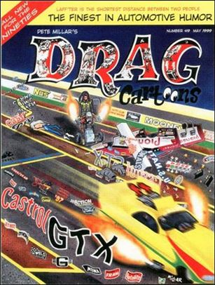 Drag Cartoons (1963) issue 49b Misprinted Cover says #49