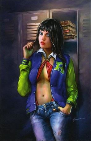 Red Sonja and Vampirella Meet Betty and Veronica issue 1-S Shannon Maer Unknown Comics Virgin Cover