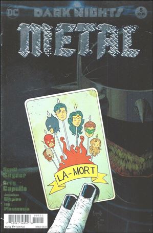 Dark Nights: Metal issue 5 Greg Capullo Foil-Stamped Cover
