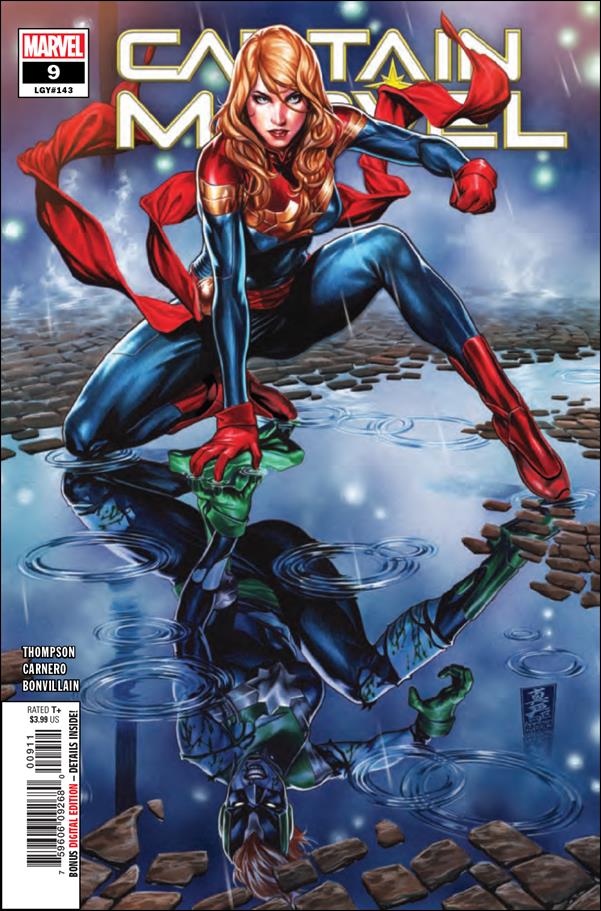 Captain Marvel (2019) issue 9 Mark Brooks Cover