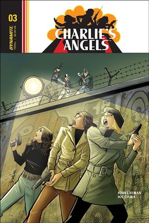 Charlie's Angels issue 3-B Joe Eisma Cover