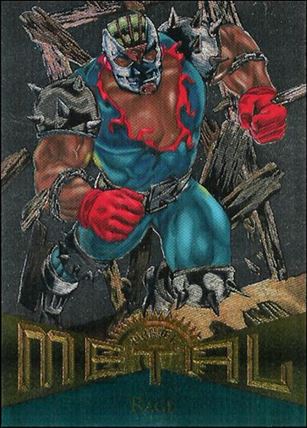 Marvel Metal (Parallel Flasher Set) card 68 Rage
