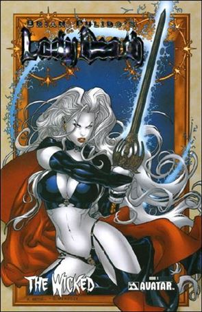 Brian Pulido's Lady Death: The Wicked issue 1-P Prism Foil Cover w/COA 1/500