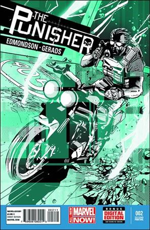 Punisher (2014) issue 2-C Mitch Gerads Cover (2nd Printing)