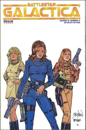 Battlestar Galactica: Season III issue 2-B John Stinsman Deluxe Cardstock Cover