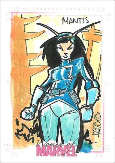 Women of Marvel (SketchaFEX Subset) card EF Eduardo Ferrara 1/257