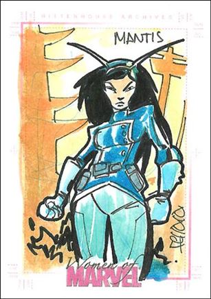 Women of Marvel (SketchaFEX Subset) card EF Eduardo Ferrara 1/257