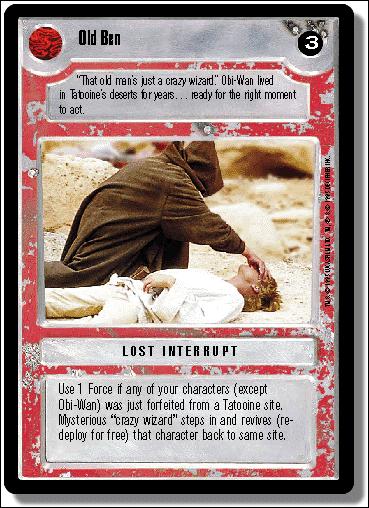Star Wars: Premiere Limited (Base Set) card 247 Old Ben