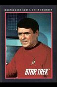 Star Trek 25th Anniversary: Series 1 (Base Set) card 103 Montgomery Scott. Chief Engineer