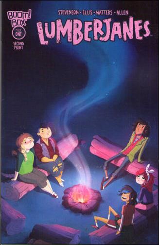 Lumberjanes issue 1-E Brooke A. Allen Cover (2nd Printing)