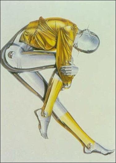 Sorayama: Sexy Robots And Pinups (Base Set) card 54 14 Karat Gold