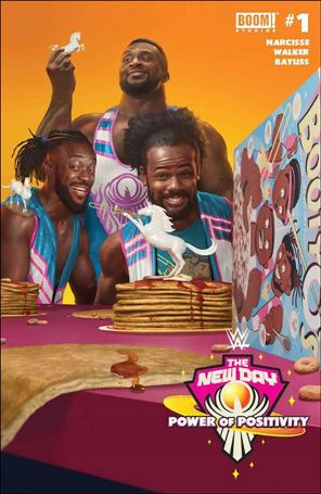 WWE the New Day: Power of Positivity issue 1-B Rahzzah Cover