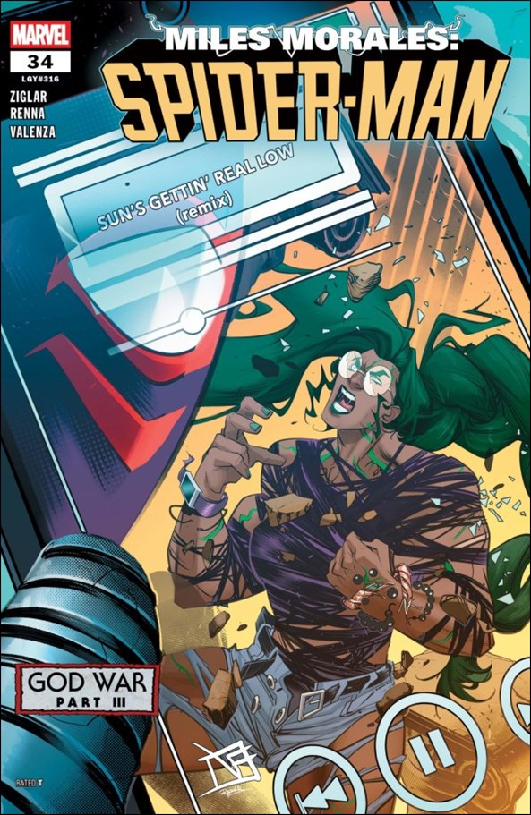 Miles Morales: Spider-Man (2022) issue 34 Federico Vicentini Cover