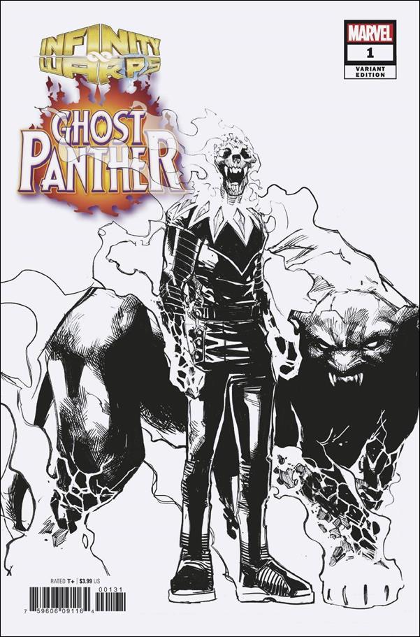 Infinity Wars: Ghost Panther issue 1-C Humberto Ramos 1:10 Design Cover