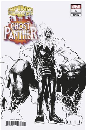 Infinity Wars: Ghost Panther issue 1-C Humberto Ramos 1:10 Design Cover