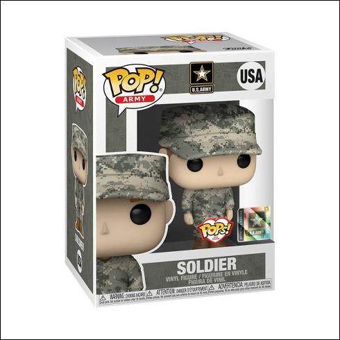 Pop! Army figure nn1 Soldier (white male camo)