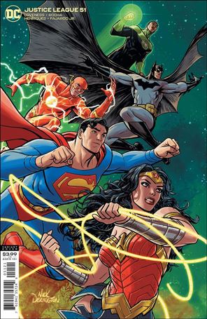 Justice League (2018) issue 51-B Nick Derington Cover