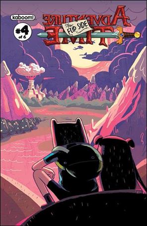 Adventure Time: The Flip Side issue 4-B Courtney Bernard Cover