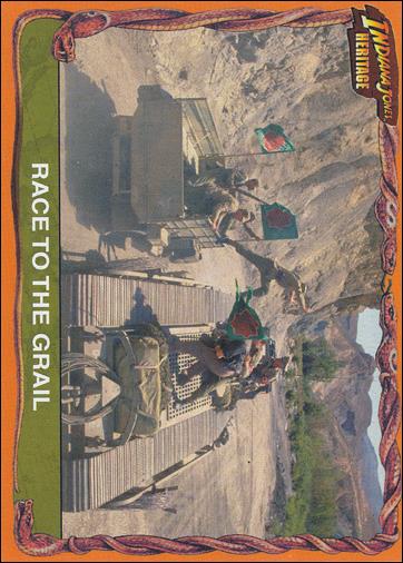 Indiana Jones Heritage (Base Set) card 74 Race to the Grail
