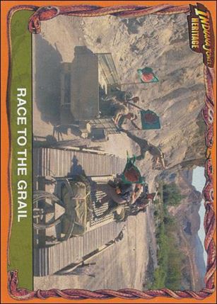 Indiana Jones Heritage (Base Set) card 74 Race to the Grail
