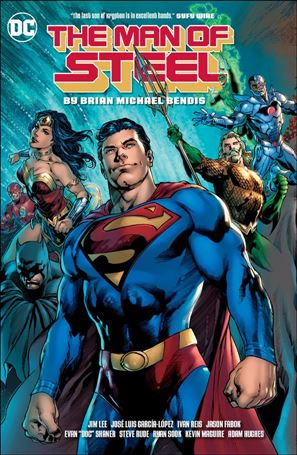 Man of Steel by Brian Michael Bendis Cover Image 1