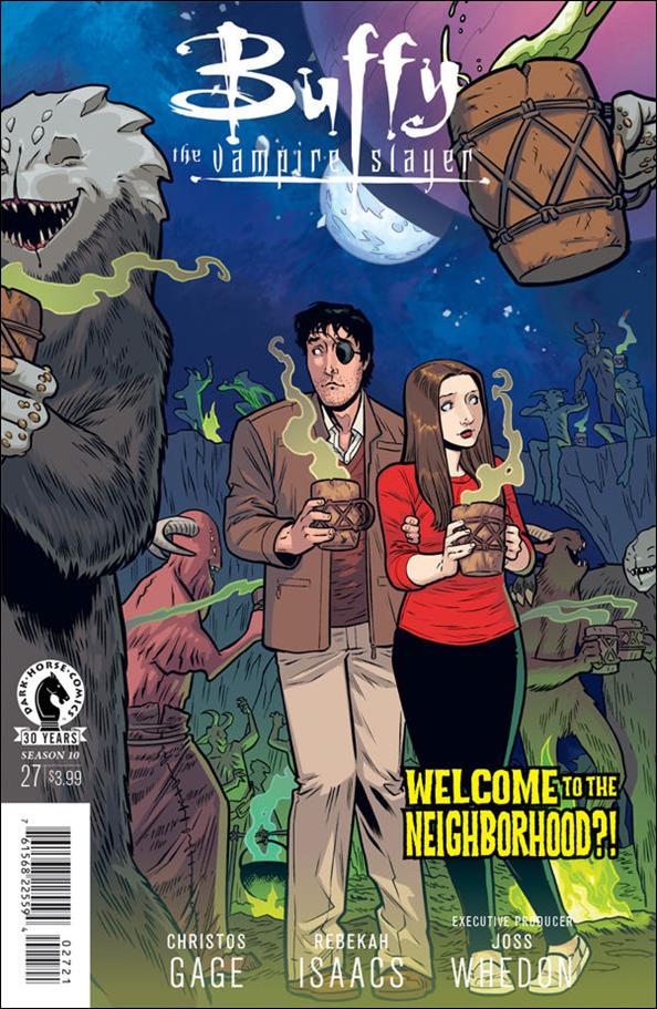 Buffy the Vampire Slayer Season 10 issue 27-B Rebekah Isaacs Cover