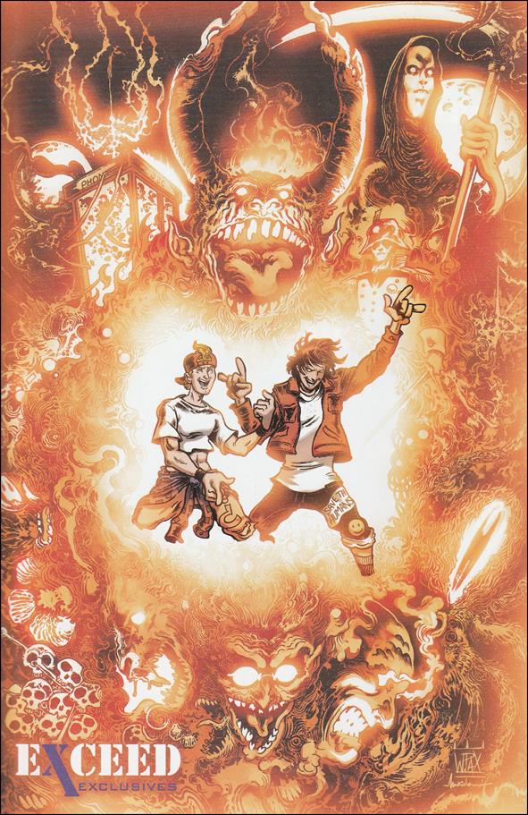Bill & Ted Go to Hell issue 3-C Walter Pax Jesse James/Exceed Cover